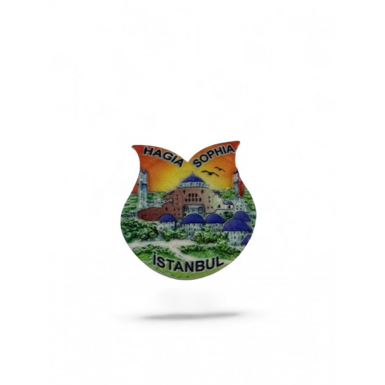 İSTANBUL BASKILI LALE MODEL MAGNET