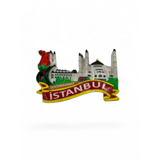 3 BOYUTLU İSTANBUL UV BASKILI MAGNET3