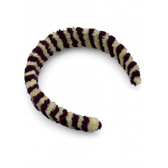 PELUŞ MODEL MOR-KREM TAÇ