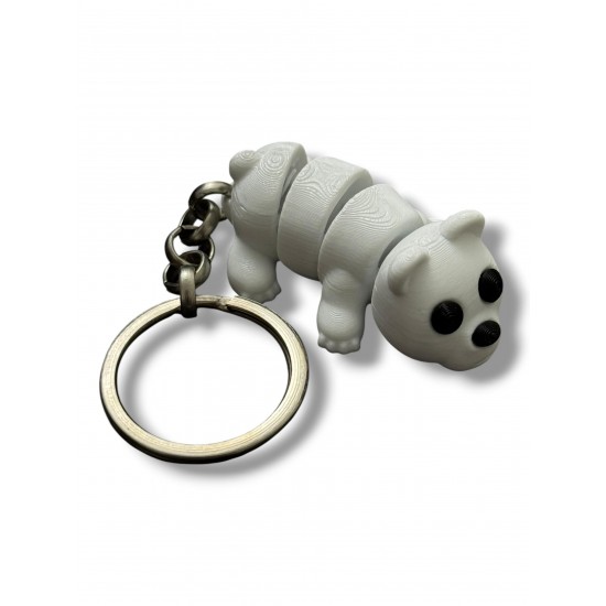 KUTUP AYISI PANDA HAREKETLİ 3D BASKI ANAHTARLIK
