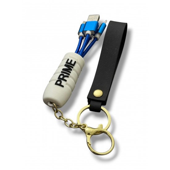 3 İN 1 USB KABLOLU SİLİKON ANAHTARLIK