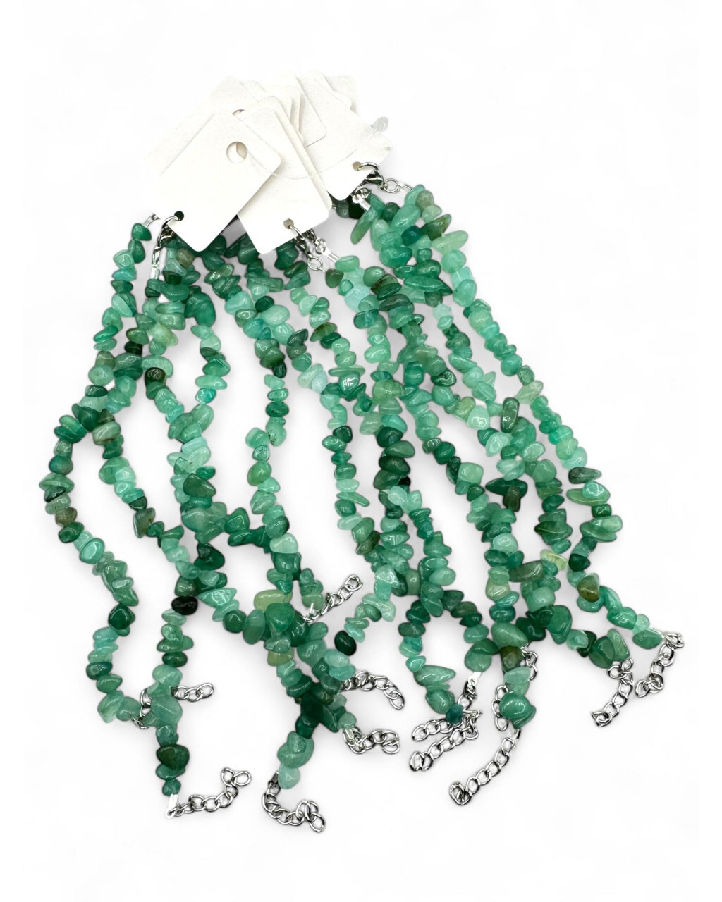 YEŞİM TAŞI KIRIKTAŞ DOĞALTAŞ BİLEKLİK ( 1 ADET )