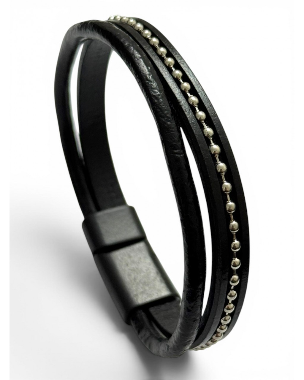 ZİNCİRLİ MODEL DERİ BİLEKLİK