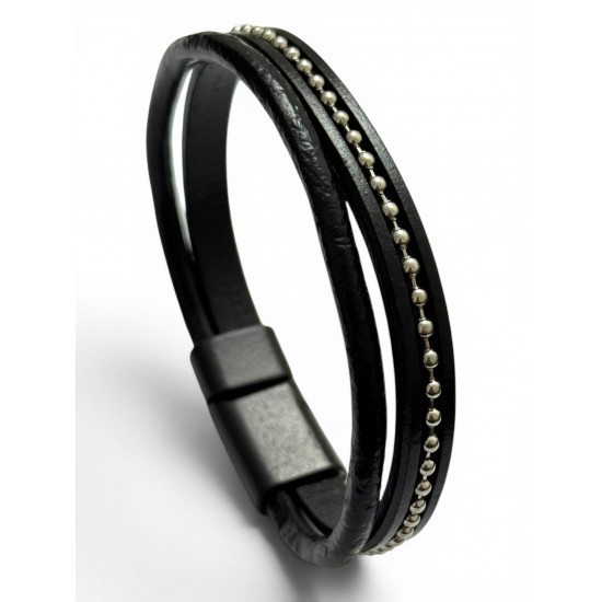 ZİNCİRLİ MODEL DERİ BİLEKLİK