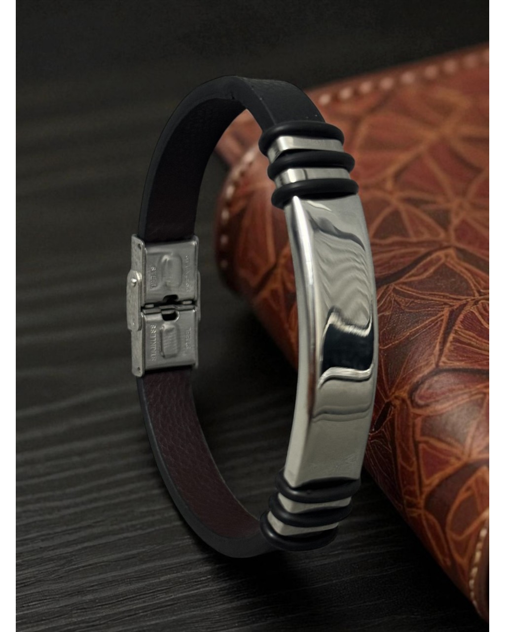 İSİM YAZMALI ÇELİK BİLEKLİK