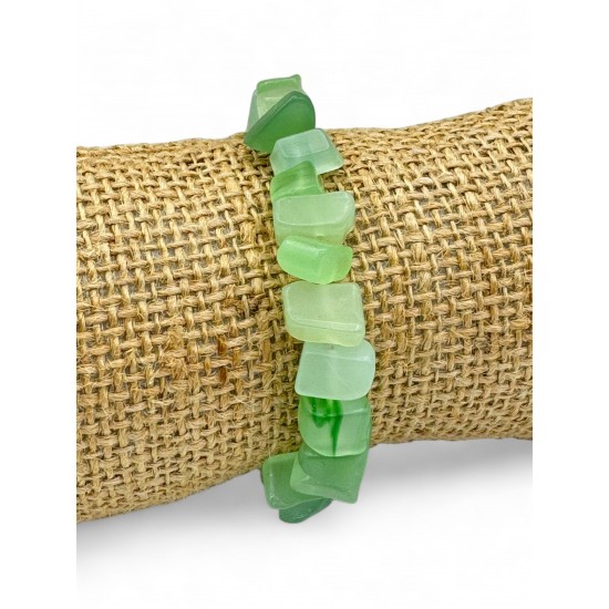 AVENTURİN TAŞI LASTİK KIRIKTAŞ BİLEKLİK