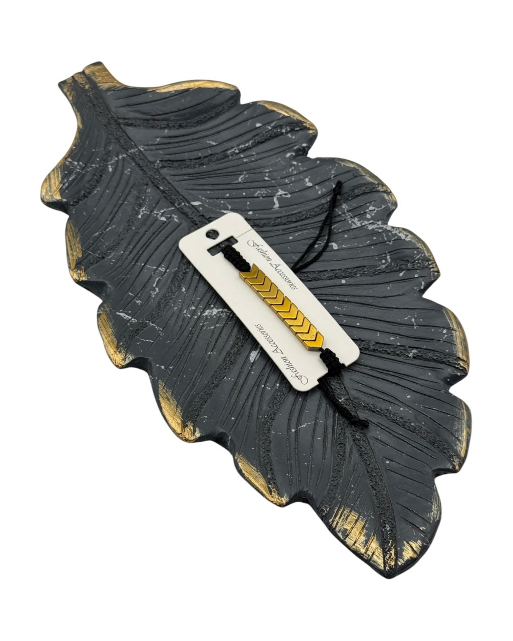 SARI RENK HEMATİT MAKROME BİLEKLİK