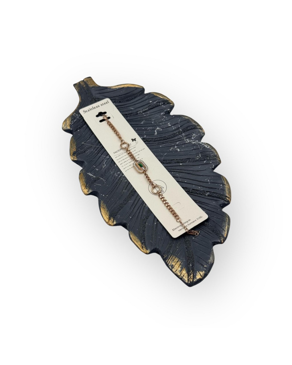 ZİRKON TAŞLI GEOMETRİK DESEN GURMET ZİNCİR ROSE GOLD ÇELİK BİLEKLİK ZİRKON TAŞLI GEOMETRİK DESEN GURMET ZİNCİR ROSE GOLD ÇELİK BİLEKLİK