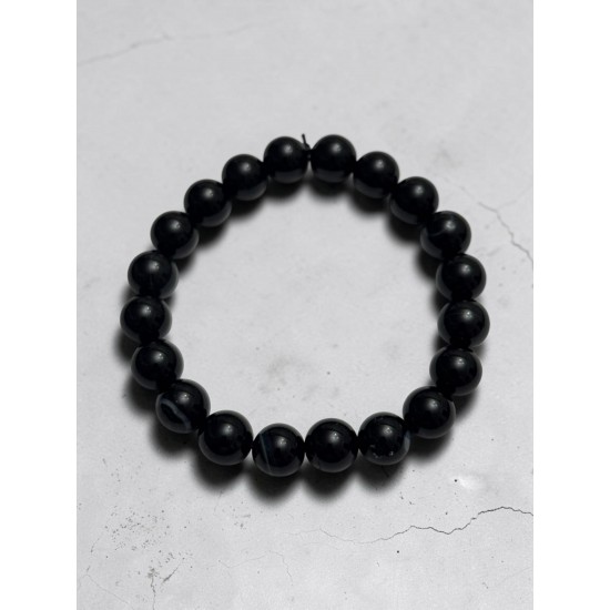 10MM DOĞALTAŞ ONİKS ESNEK MİSİNA BİLEKLİK