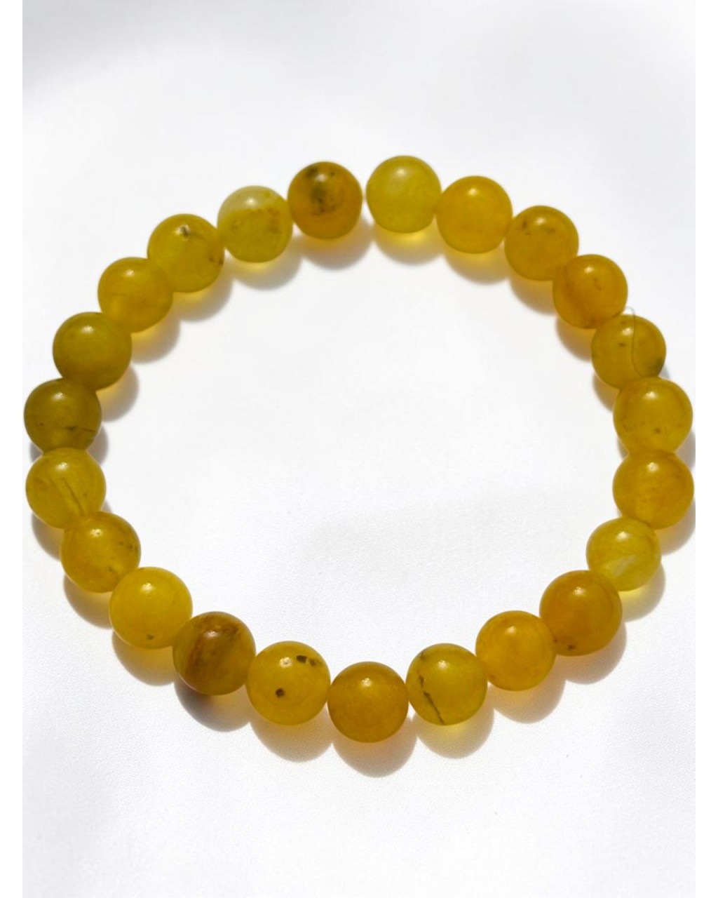8 MM DOĞALTAŞ SİTRİN MİSİNE BİLEKLİK