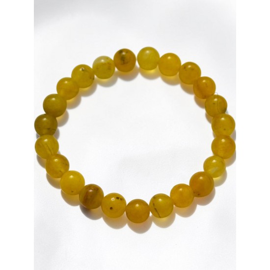 8 MM DOĞALTAŞ SİTRİN MİSİNE BİLEKLİK