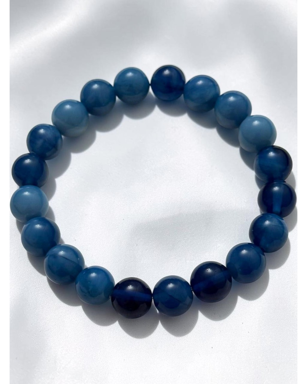 8 MM DOĞALTAŞ APATİT MİSİNE BİLEKLİK