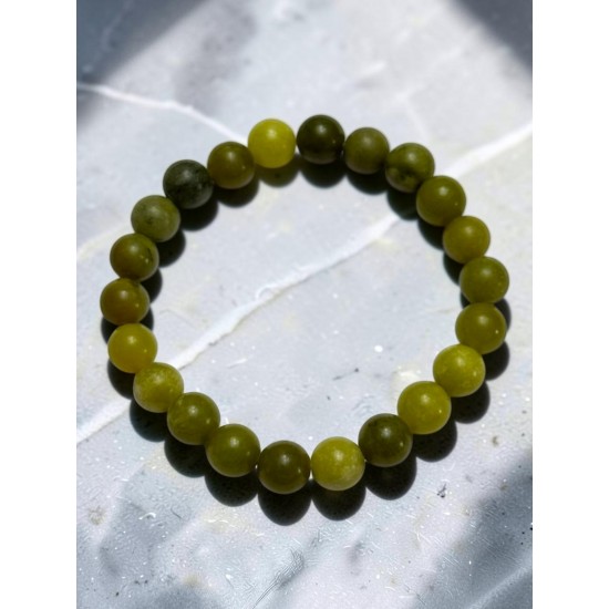 8 MM DOĞALTAŞ ZEBERCET MİSİNE BİLEKLİK