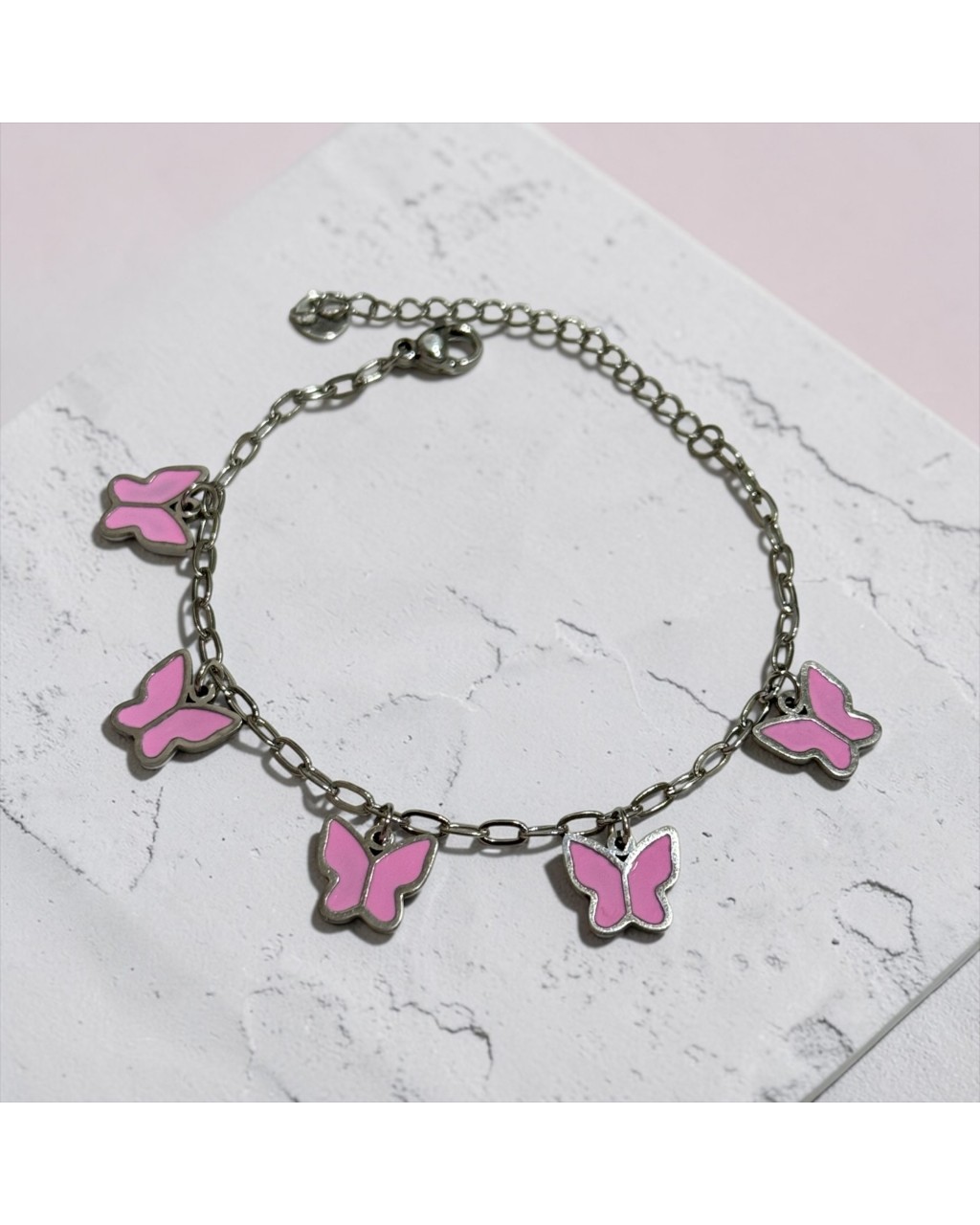 BEŞLİ KELEBEK MODEL ÇELİK BİLEKLİK