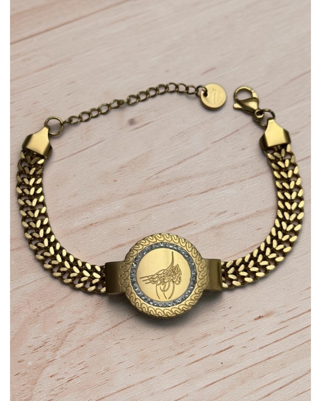 DORİKALI NAZARLI ÇELİK İTALYAN BİLEKLİK