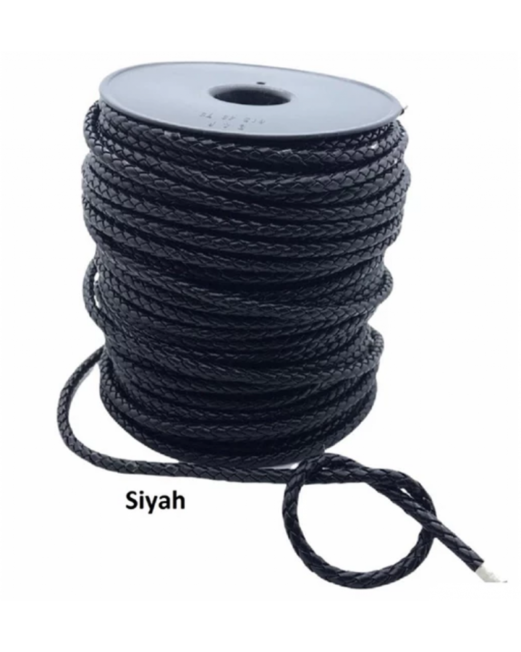 1 BOBİN 3 MM ÖRGÜ DERİ İP