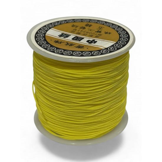 SARI RENK MAKROME İPİ 1 BOBİN 90-100 METRE