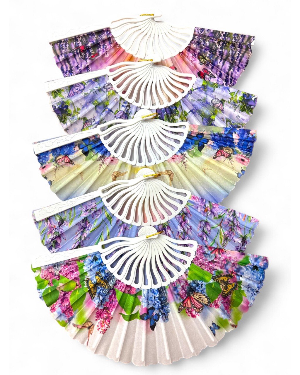 12 ADET DESENLİ YELPAZE 12 ADET DESENLİ YELPAZE