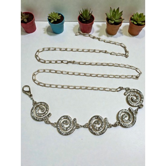 GOLD RENK HİPNOZ MODEL BEL ZİNCİRİ2