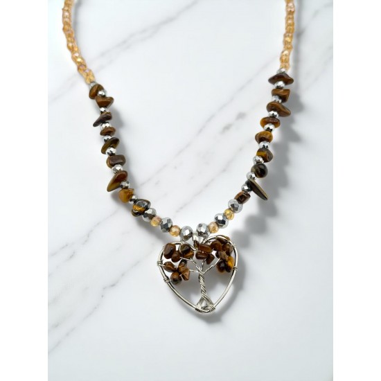 KAPLANGÖZÜ TAŞLI KALPLİ HAYAT AĞACI KRİSTAL KOLYE KAPLANGÖZÜ TAŞLI KALPLİ HAYAT AĞACI KRİSTAL KOLYE