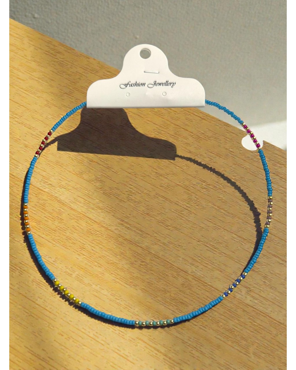 SARI ALTIN TOPLU ÇELİK TELLİ KUM KOLYE