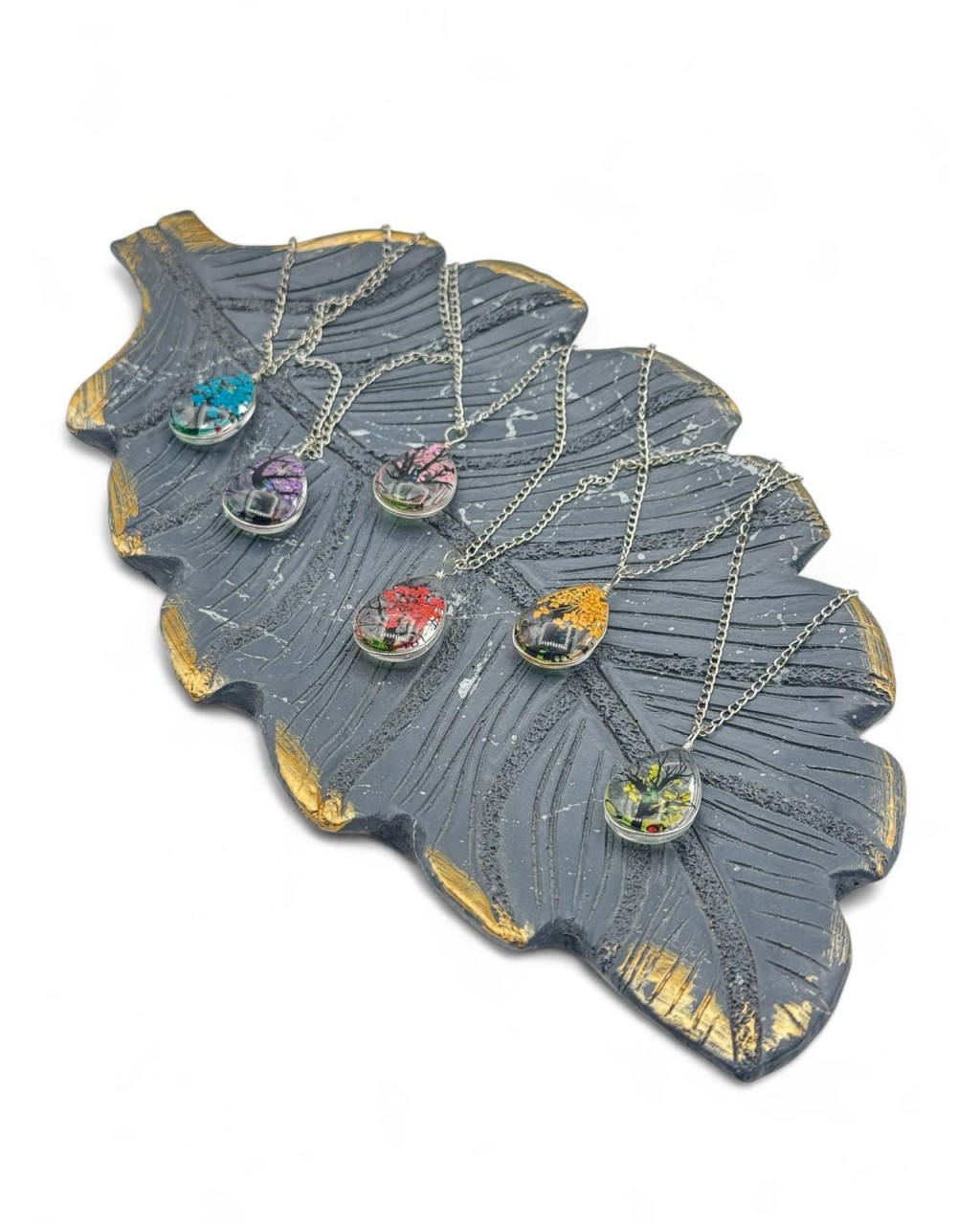 DAMLA SULTANOTU HAYAT AĞACI MODEL CAM KOLYE