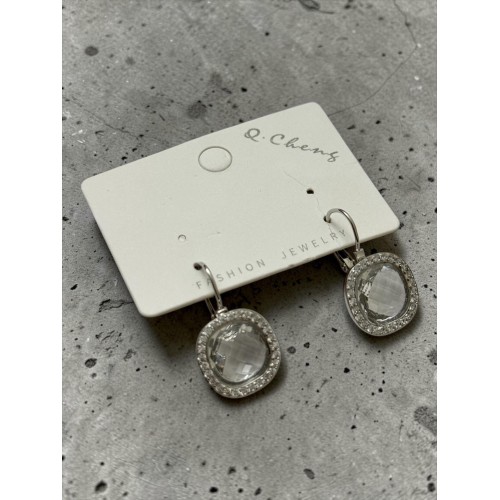 ZİRKON TAŞLI KÜPE