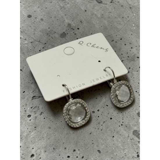 ZİRKON TAŞLI KÜPE