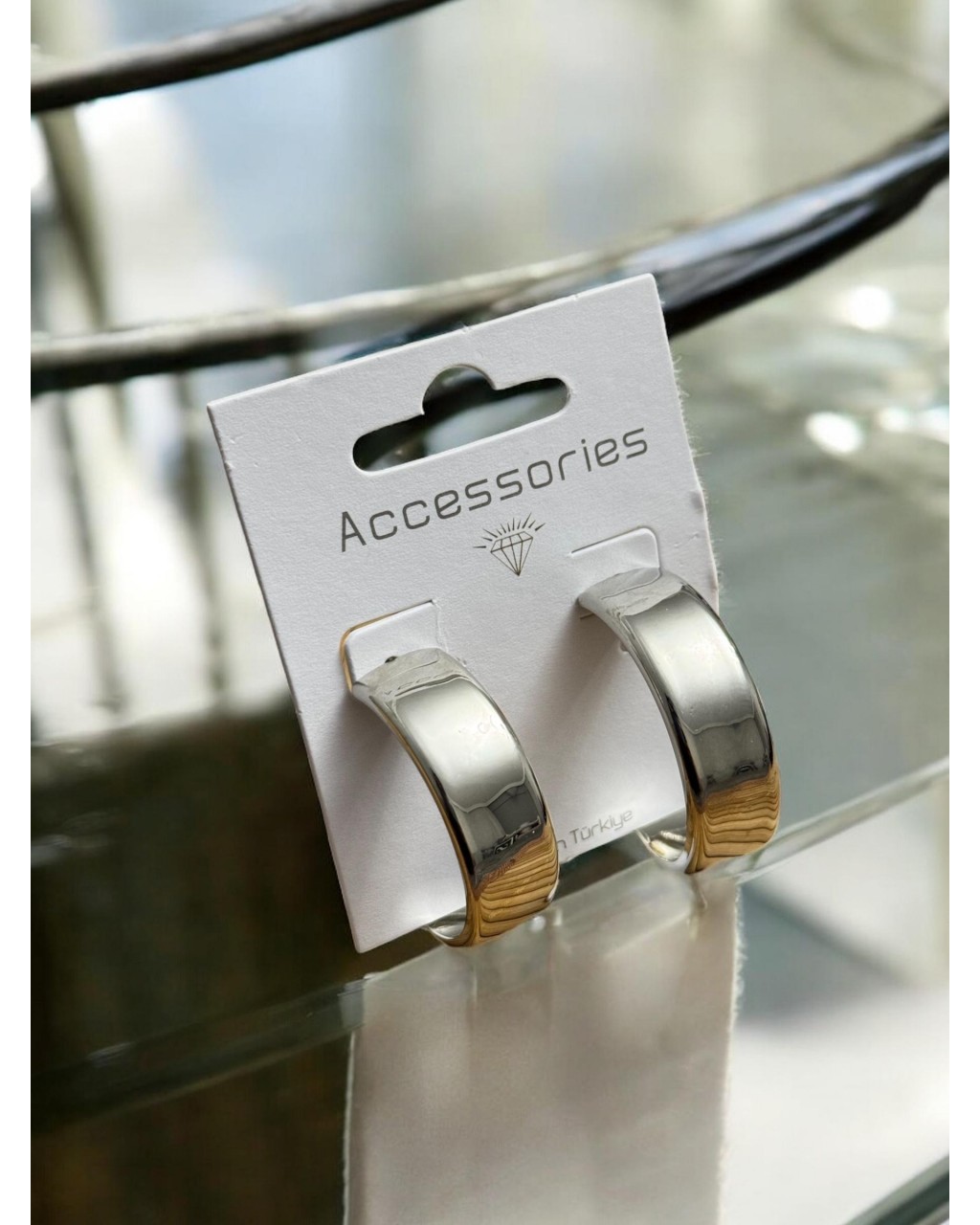 GÜMÜŞ HALKA MODEL KÜPE