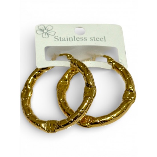 HALKA MODEL ÇELİK KÜPE