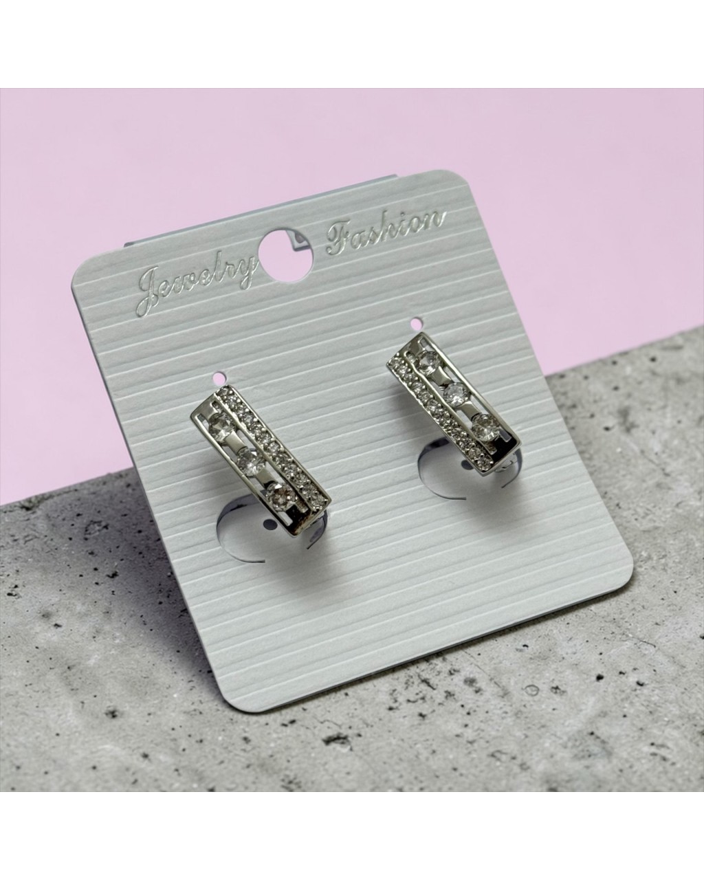 ZİRKON TAŞLI KÜPE