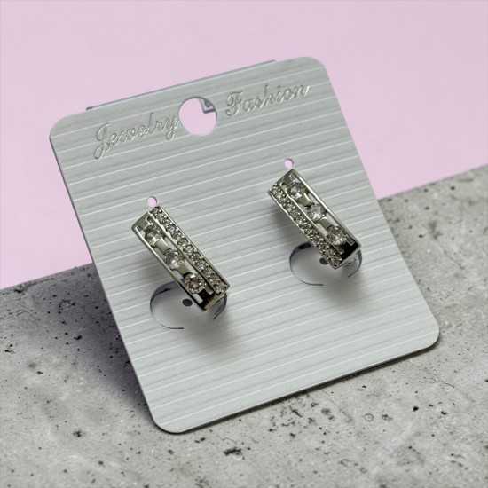 ZİRKON TAŞLI KÜPE