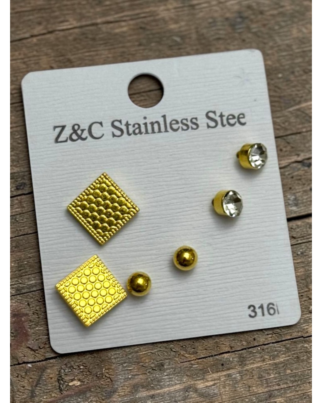 BAL PETEĞİ MODEL GÜMÜŞ RENK ÇELİK ÇOKLU KÜPE