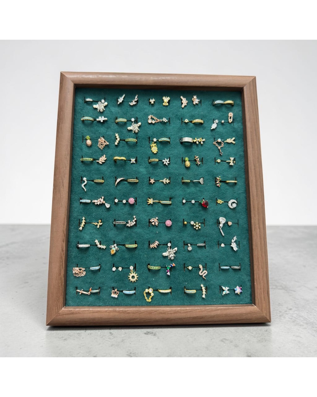 100 ADET KARIŞIK PİERCİNG KUTULU