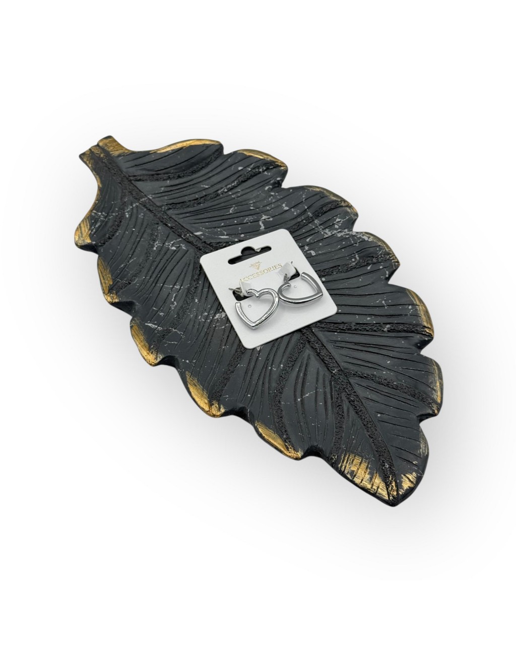 SİLVER RENK KALP MODEL KÜPE