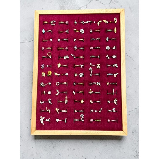 120 ADET KARIŞIK PİERCİNG KUTULU18