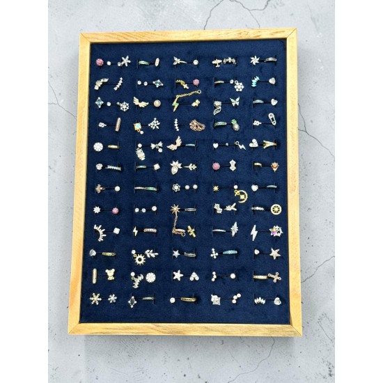 120 ADET KARIŞIK PİERCİNG KUTULU6