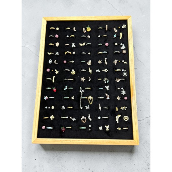 120 ADET KARIŞIK PİERCİNG KUTULU4