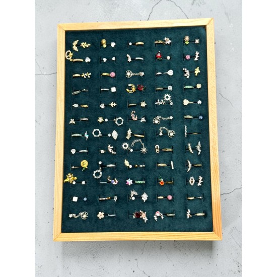 120 ADET KARIŞIK PİERCİNG KUTULU11