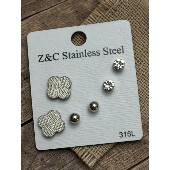 YONCA MODEL ÇELİK ÇOKLU KÜPE