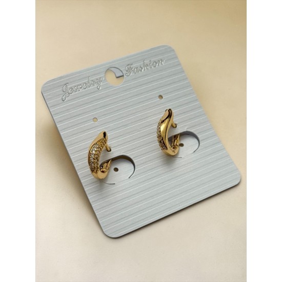 ZİRKON TAŞLI KÜPE