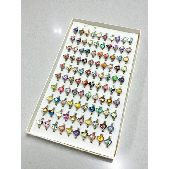 100 ADET MİNİ DAMLA MODEL YÜZÜK